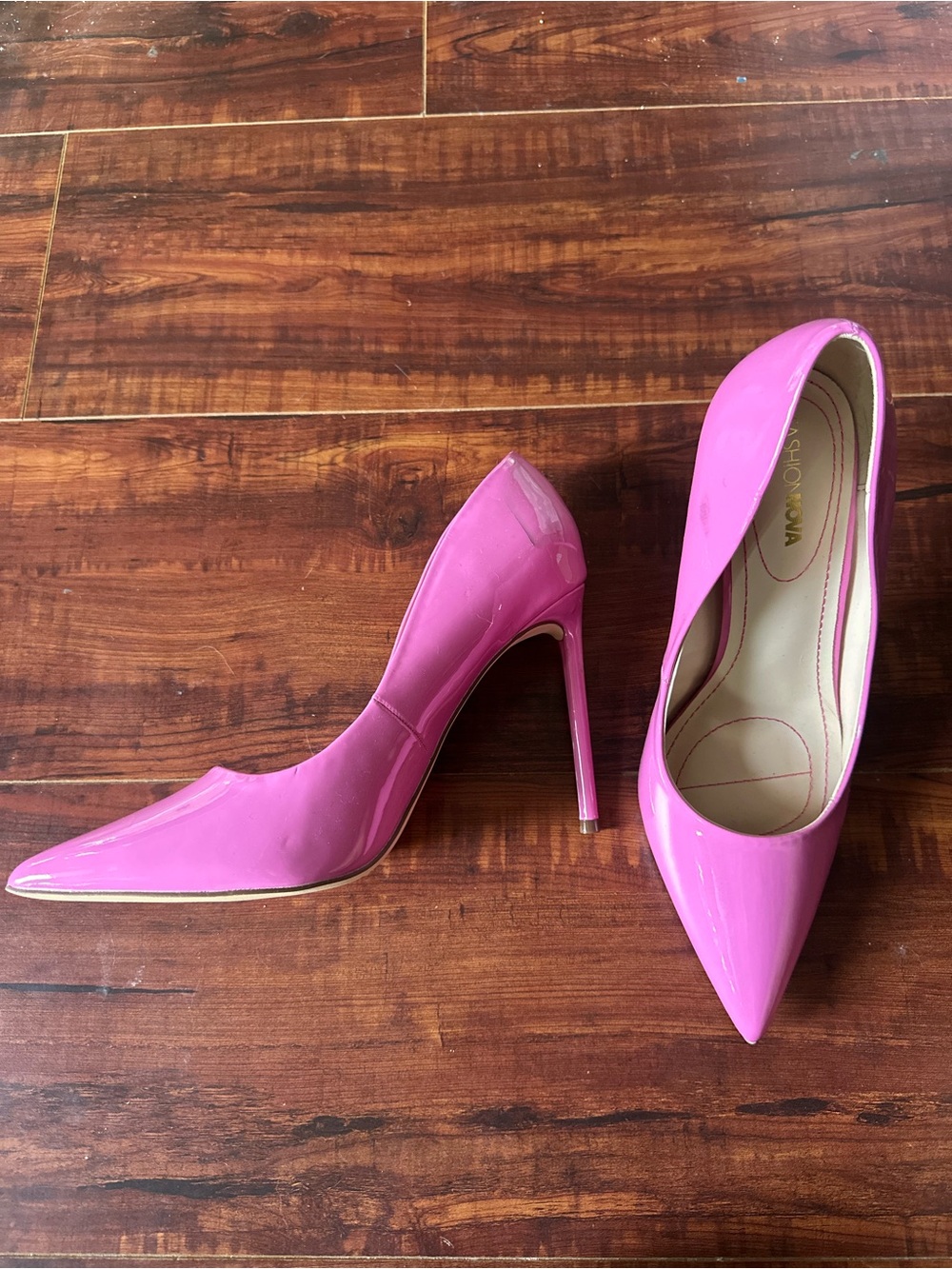 Fashion Nova Brand New Pink Heels